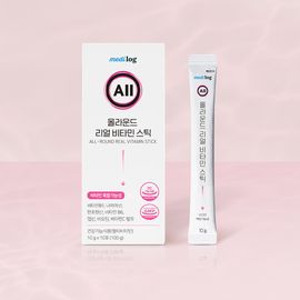 [medilog] all-round real vitamin stick drinking multi-multivitamin water 1 box (10 servings)_vitamin water, drinking vitamin, energy replenishment, easy to eat_made in Korea